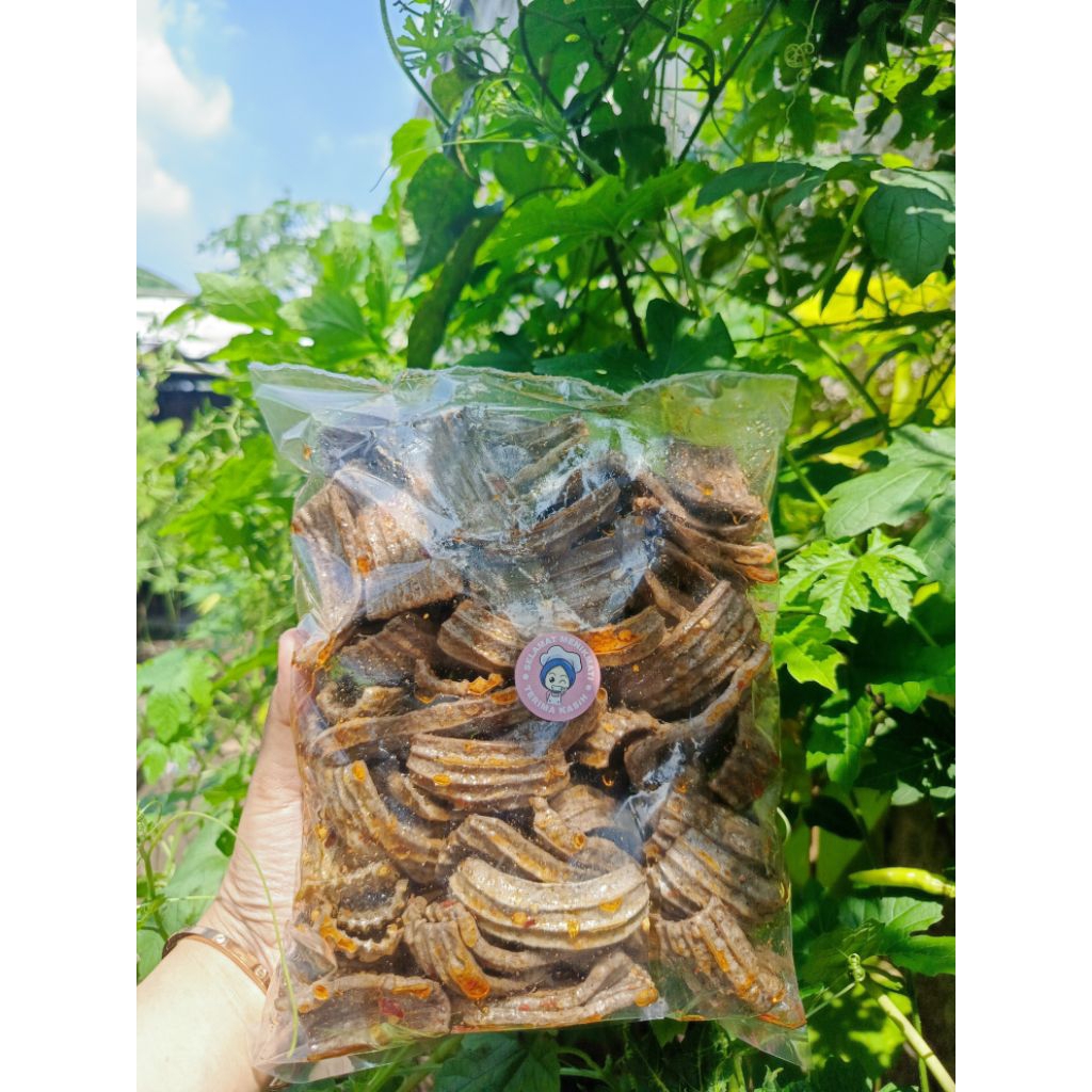 

seblak krupuk jengkol sisir chili oil