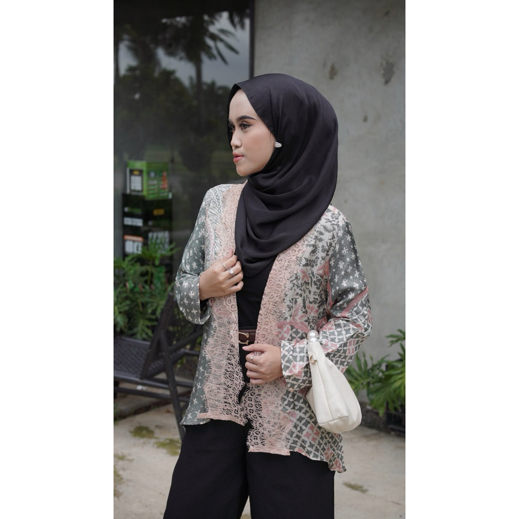 Calysta Outer Batik-Batik Kombinasi/Outer Batik/Batik kerja