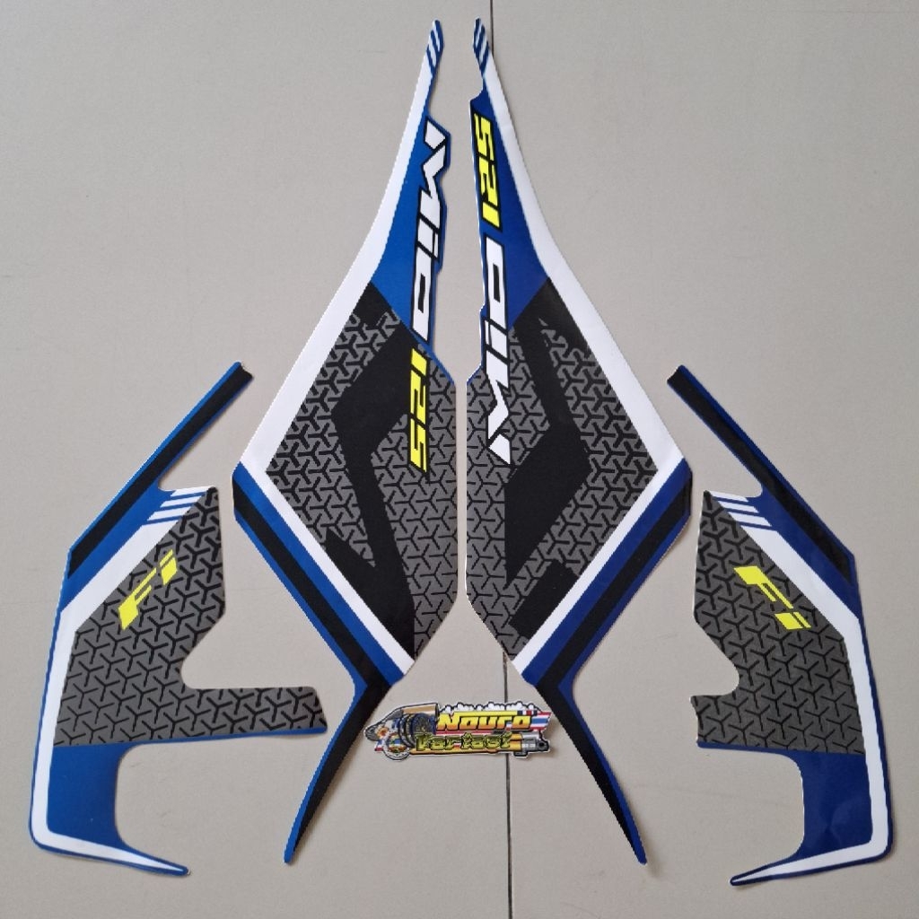 Striping Yamaha mio m3 2021 Biru