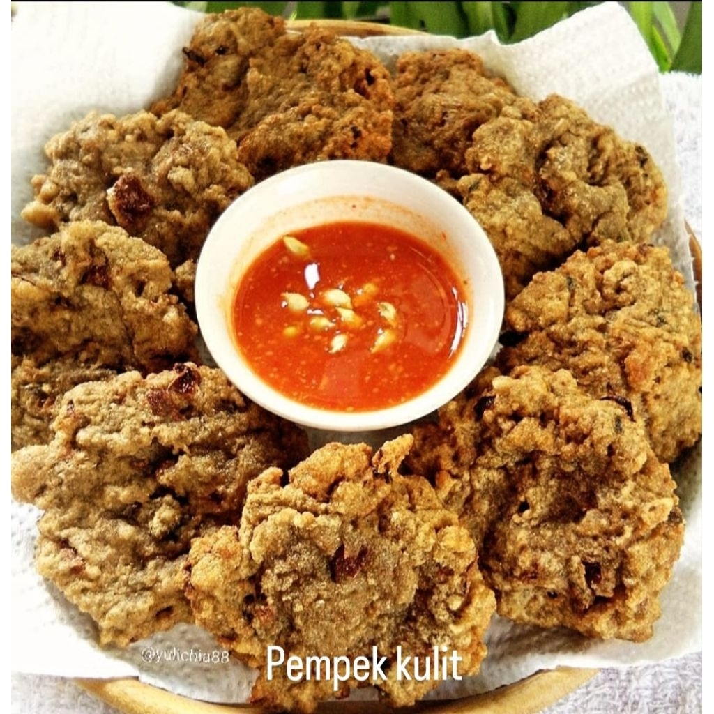 

Pempek kulit isi 6 pcs