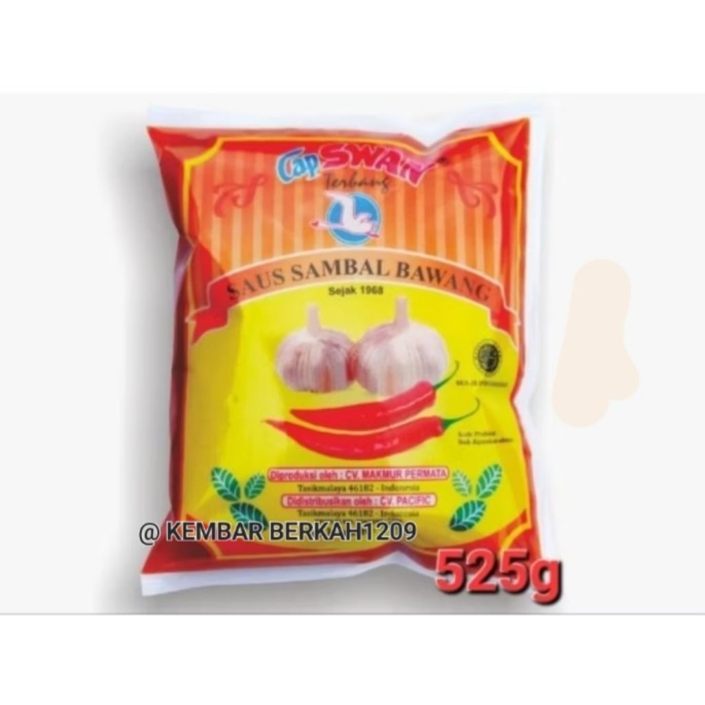 

(5 pcs ) Saus Sambal bawang bantal 500g