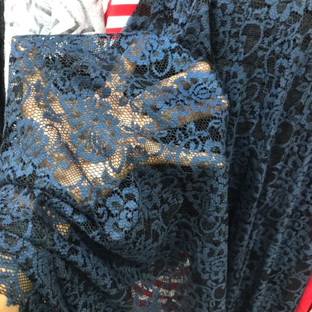 Kain Brokat ~ Kain Brokat Rajut ~ Kain Brokat Streat ~ Harga Per 0,50 Meter