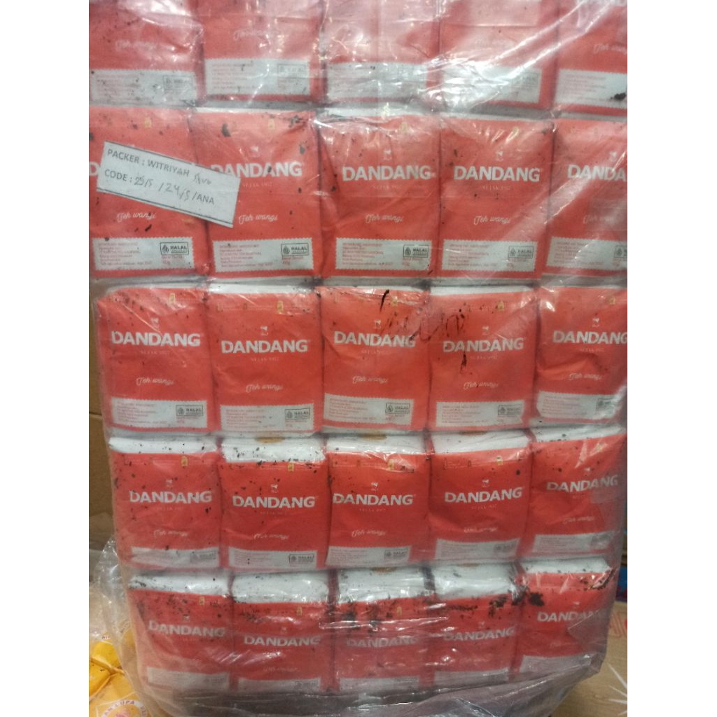 

Teh Dandang 1 Bal Isi10 Slop (100 Bungkus @ 40g) Grosir