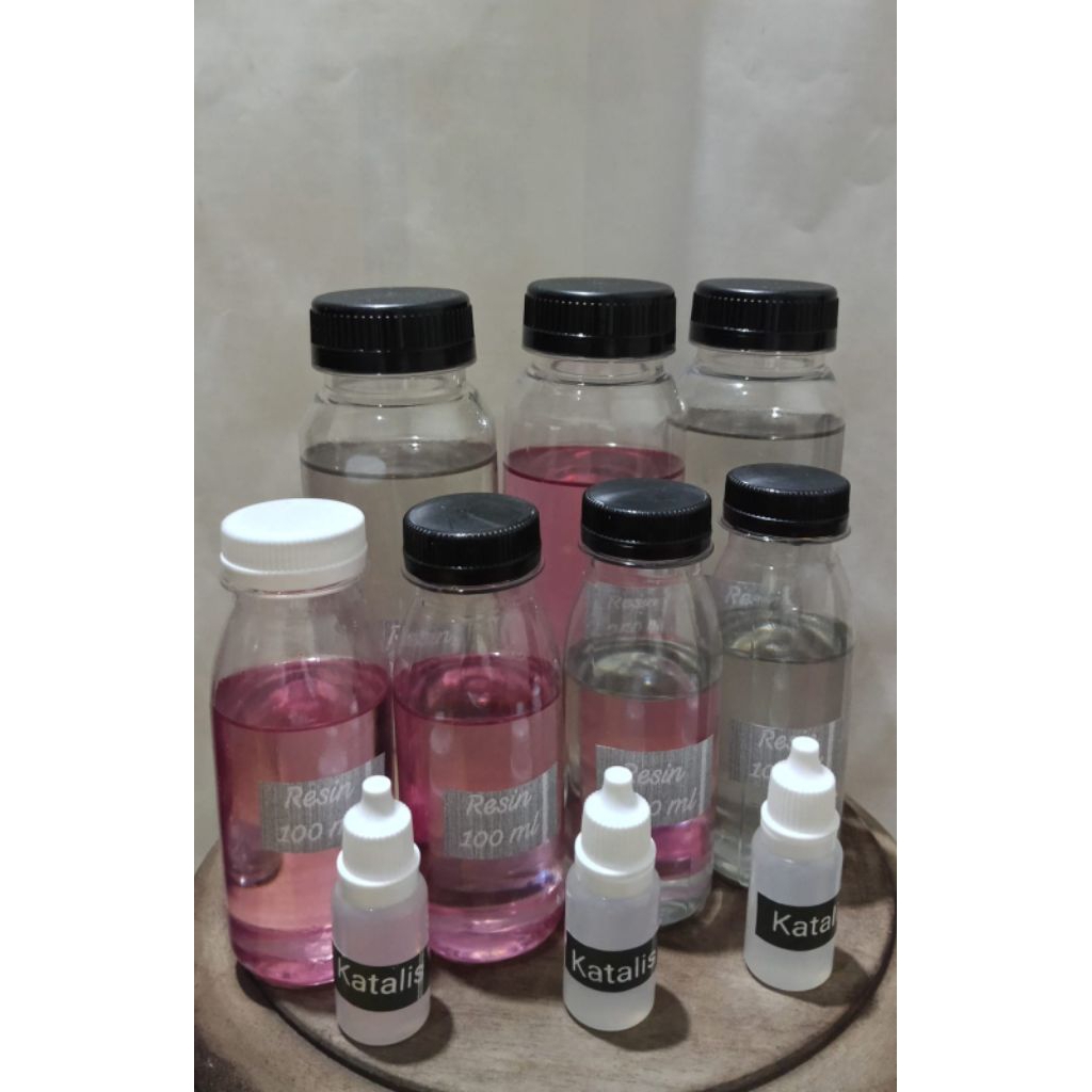 

Resin super bening ukuran 100 gr + katalis