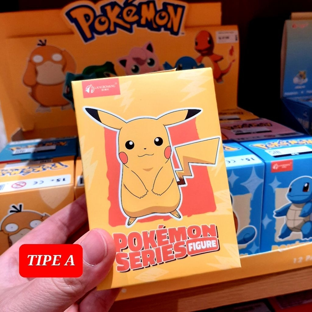mainan figure pokemon figurine pikachu blind box pikachu mainan blind box karakter pokemon