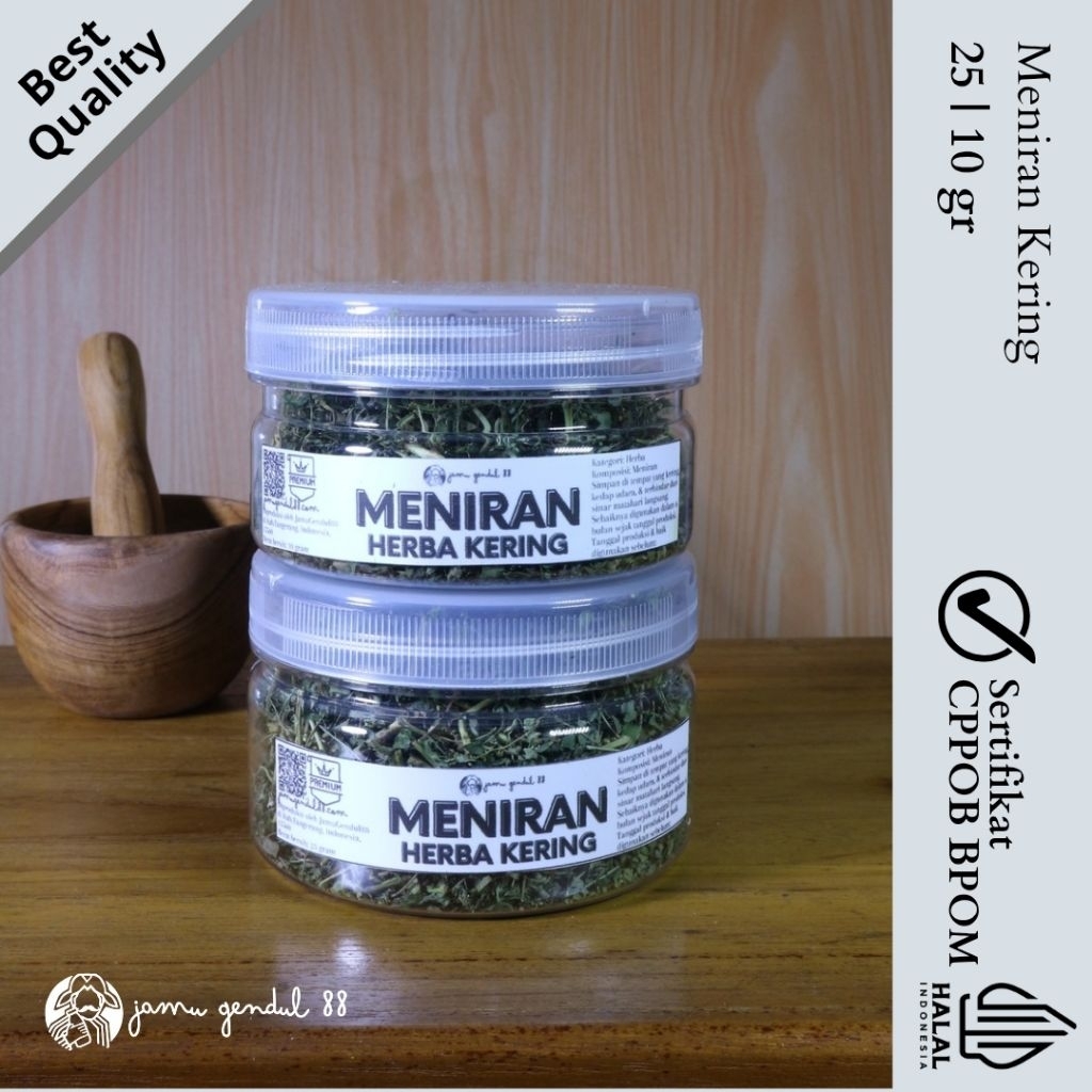 

Daun Meniran Kering - Teh Meniran - Herba Kering Kualitas Premium by Jamu Gendul 88