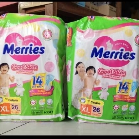 merries popok XL celana popok bayi xl