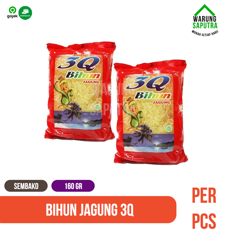 

Bihun Jagung 3Q per pcs 160 g