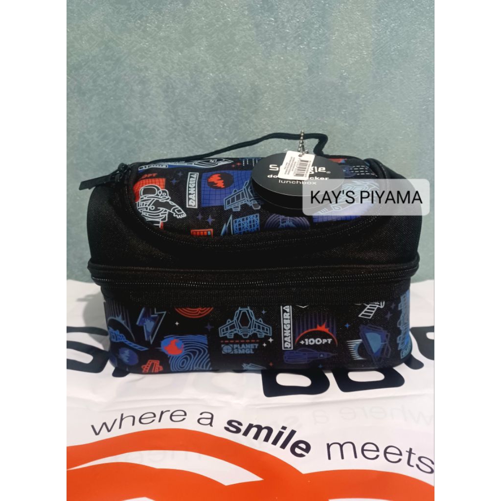SMIGGLE BETTER/AWAY/BEYOND MIRAGE LUNCHBOX/TAS BEKAL ANAK ORIGINAL