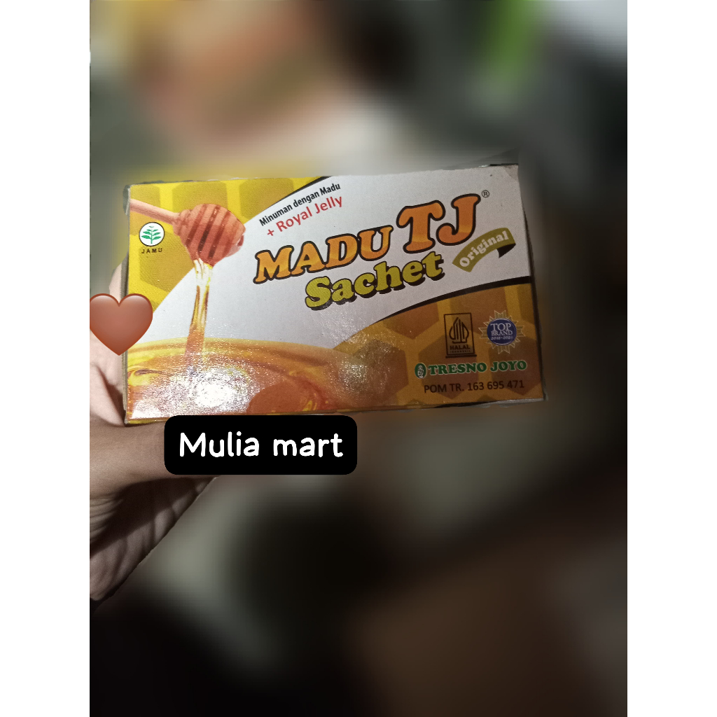 

Madu TJ Original 12 Sachet - Memelihara Daya Tahan Tubuh