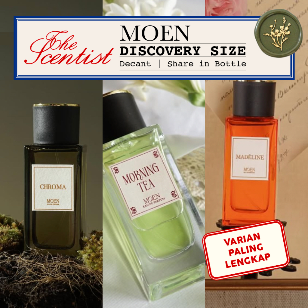 MOEN - Discovery Set | Madeline Chroma Pour Homme Pour Femme Golden Poetry Persian Leather Moon The 