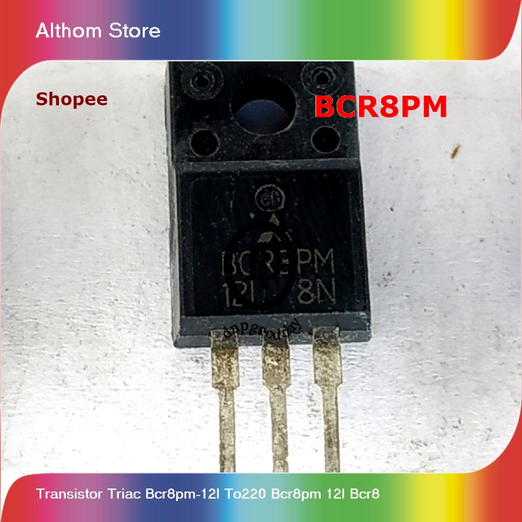 transistor triac bcr8pm-12l to220 bcr8pm 12l bcr8