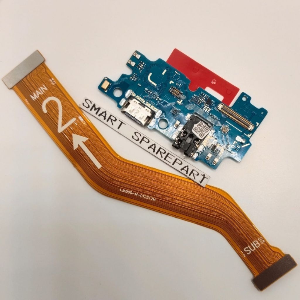 PAPAN CAS SAMSUNG A50S A505F PAPAN KONEKTOR CHARGER / FLEXIBEL KONEKTOR CAS SAMSUNG A50S A505F ORIGI