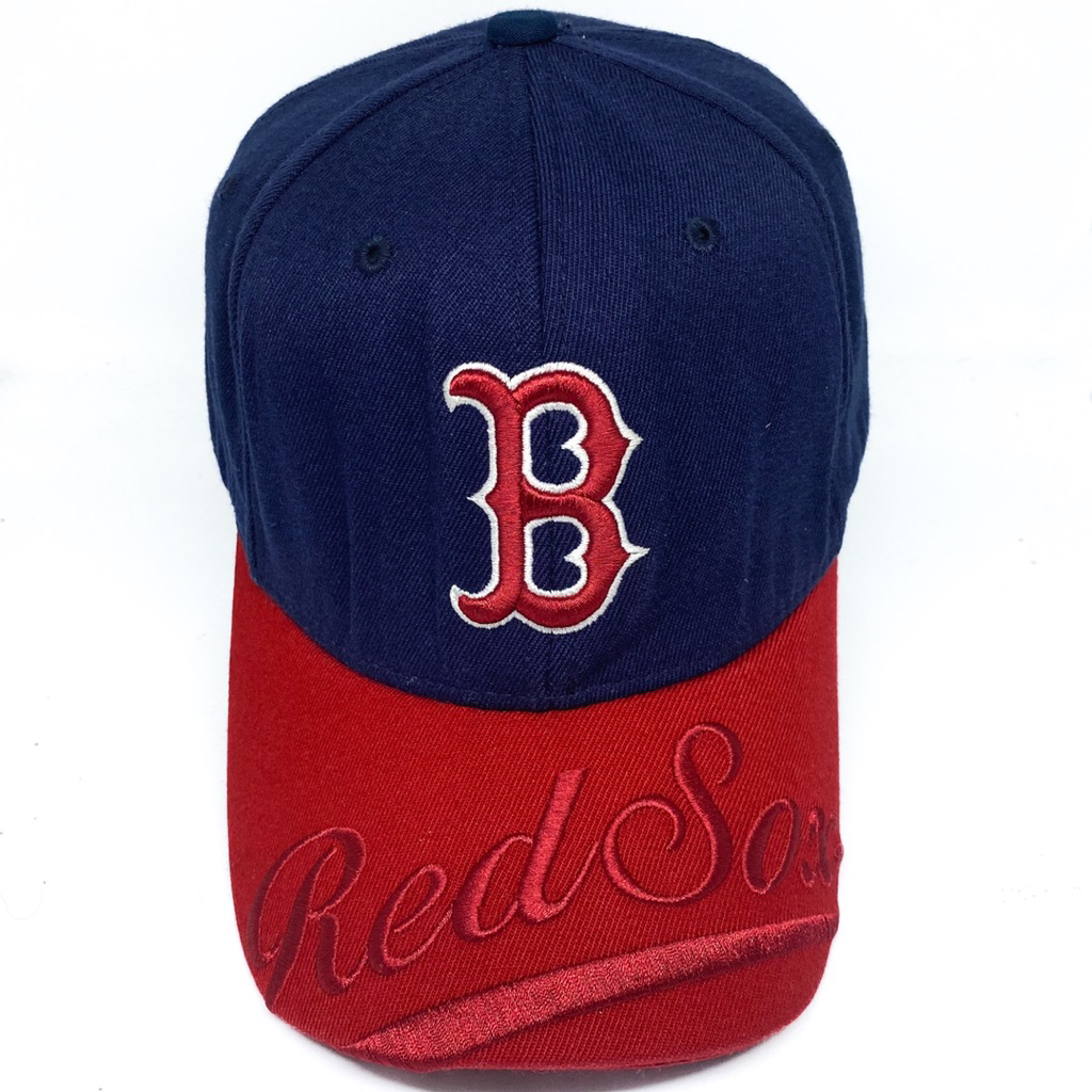 Topi MLB Boston Red Sox Baseball Second (Size Besar)