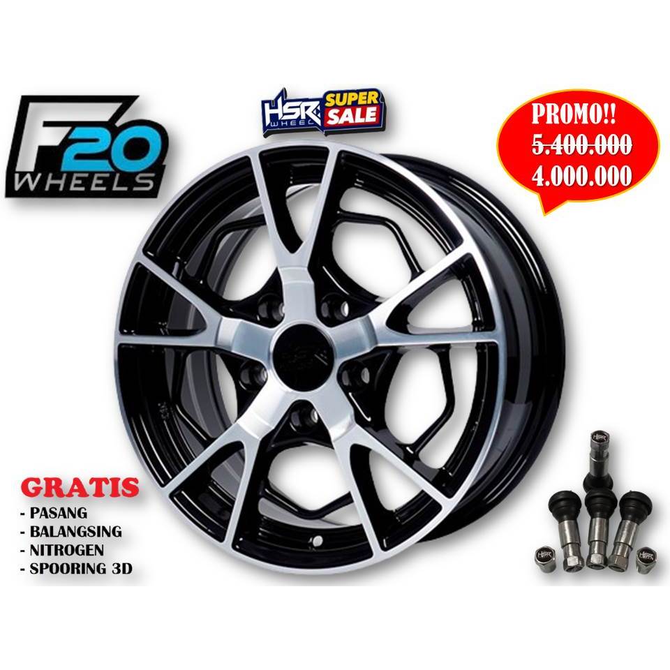 VELG HSR RING 15 PCD 5X114,3 TYPE EXIMIUS HSR R15X65 H5X114,3 ET42 GBMF