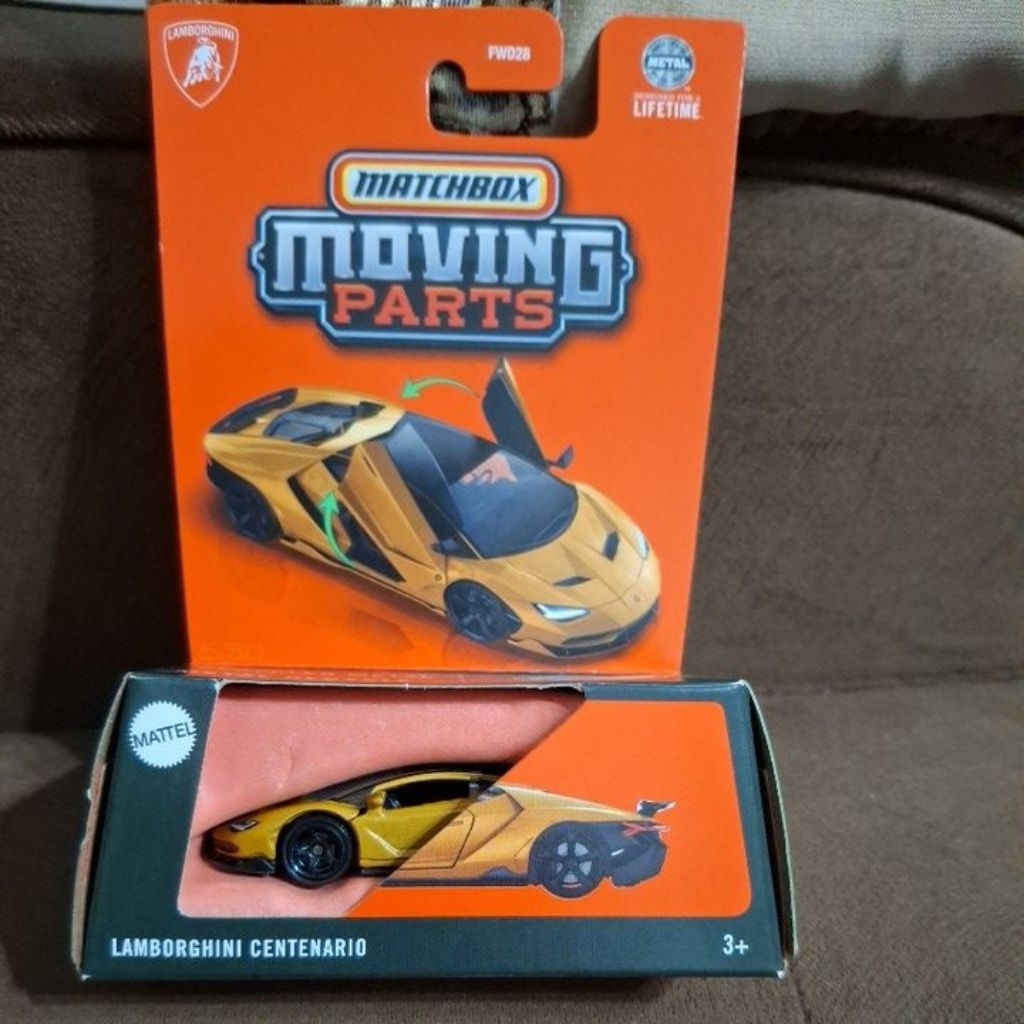 lamborghini centenario matchbox moving parts
