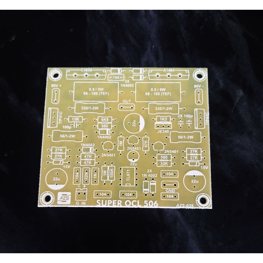 PCB Super OCL 506 SOCL 506 Fiber FR4 Mono.