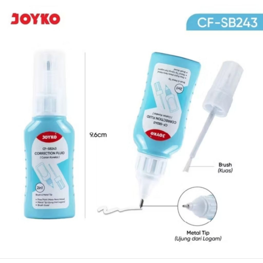 

Tipe X 2 in 1 (metal tip + brush)