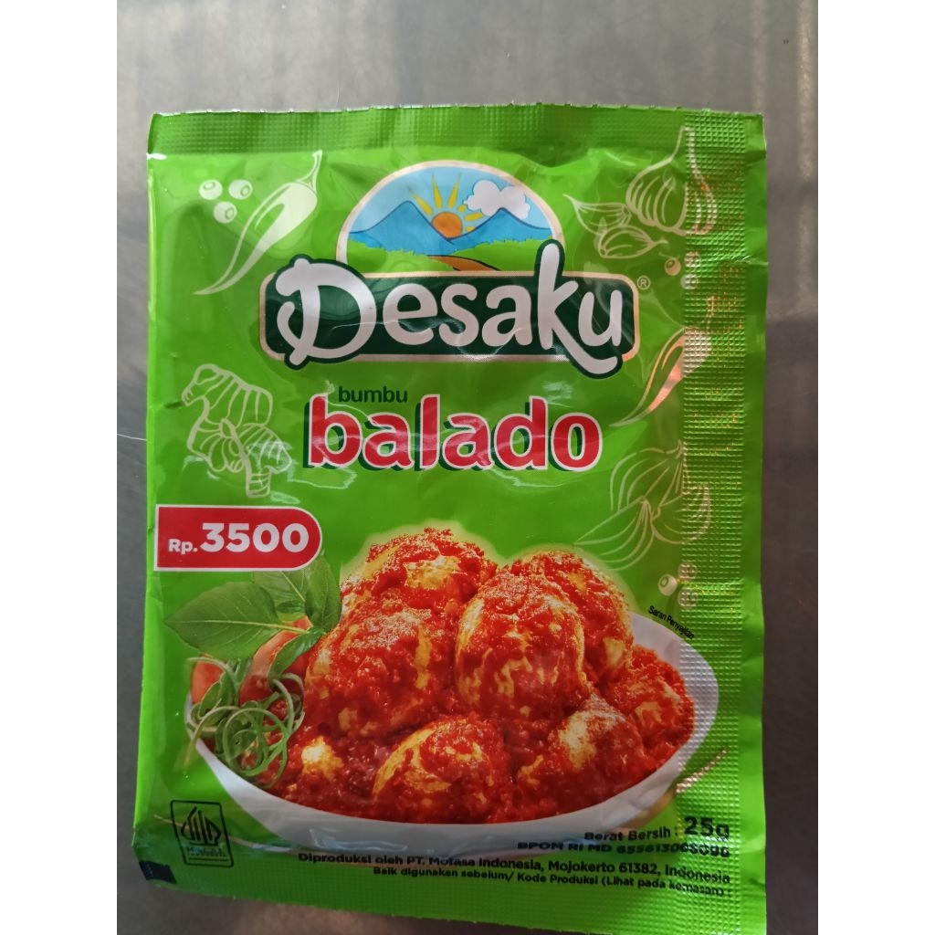 

Desaku balado per sachet 25gr