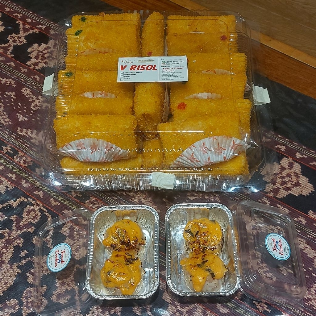 

Risol Mayo, Risol Pedas, Risol Rogut Mix