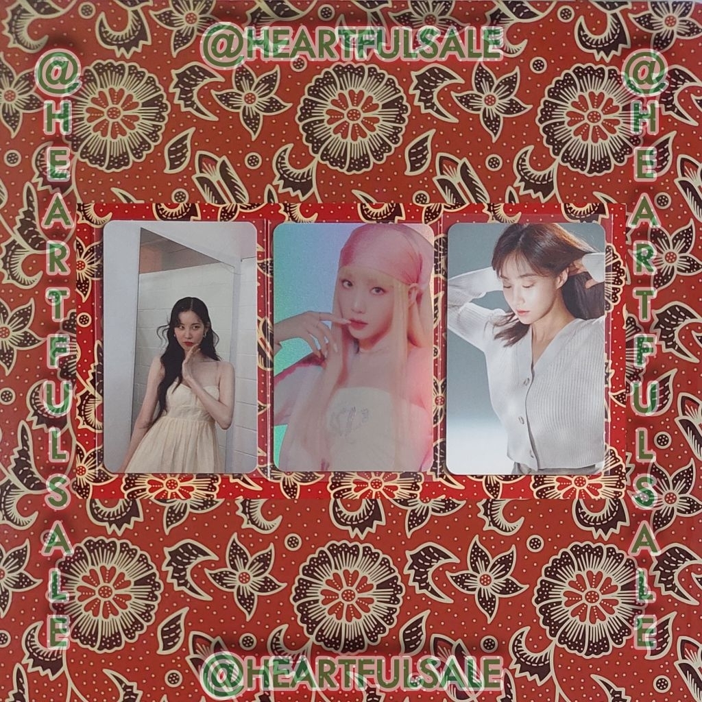 BELI = 100% DONASI UNTUK PALESTINA | PC PHOTOCARD ALBUM FOREVER 1 SFU ROUND 1 SEOHYUN GIRLS GENERATI
