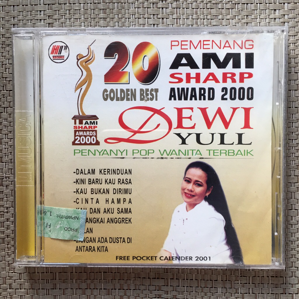 CD Dewi Yull - 20 Golden Best | AMI Sharp Award 2000