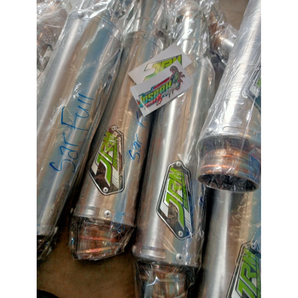 knalpot Jrm original Scorpio