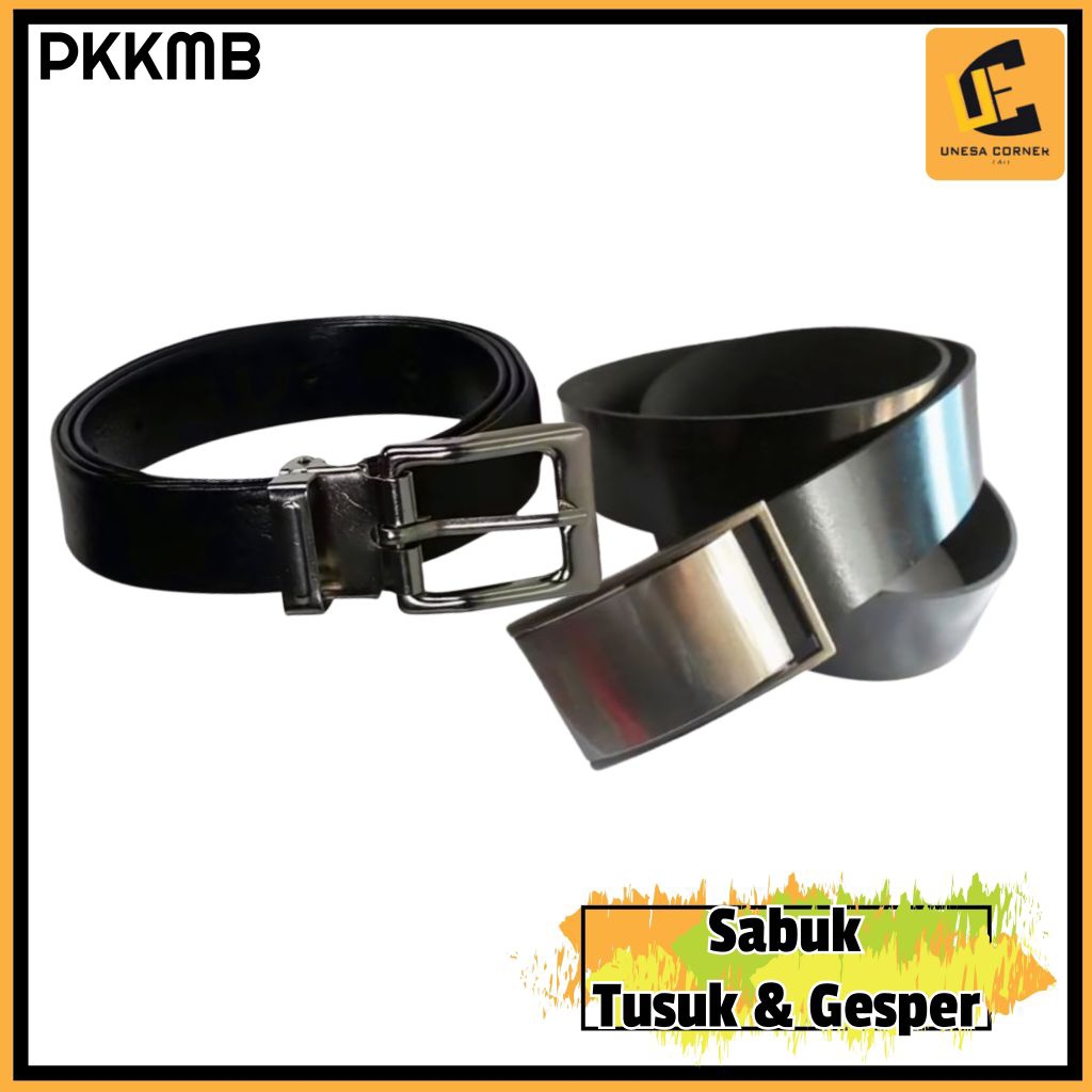 Sabuk Polos Tusuk & Gesper/PKKMB/Ospek