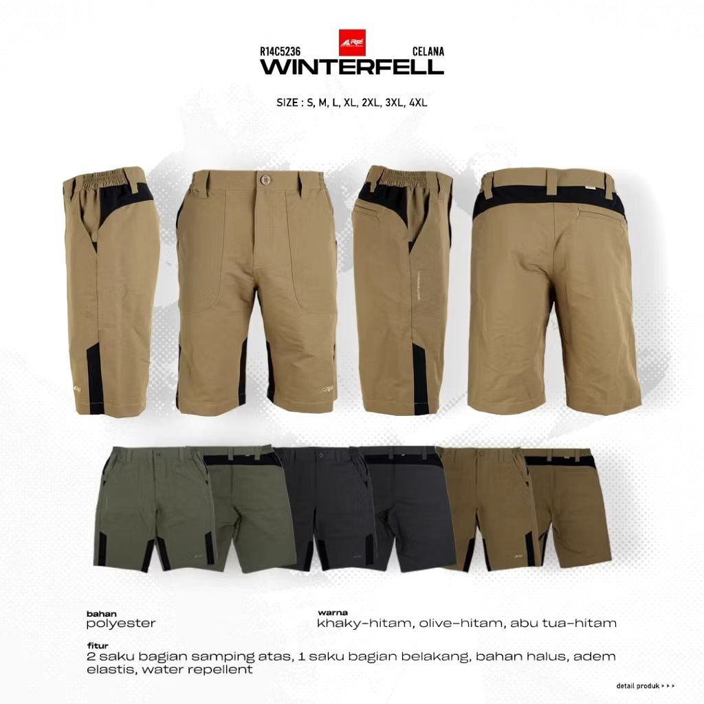 Celana Pendek Pria Winterfell Arei Outdoorgear