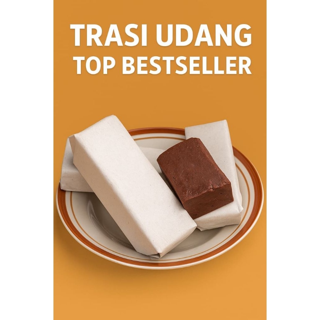 

TERASI UDANG ASLI-AROMA KUAT KHAS ENAK & GURIH, ASLI PUGER JEMBER KEMASAN 250gr