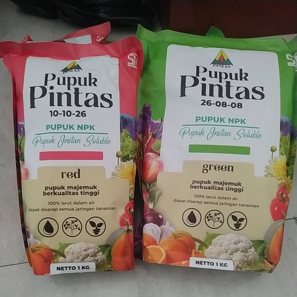 npk pintas pupuk npk pintas 1kg