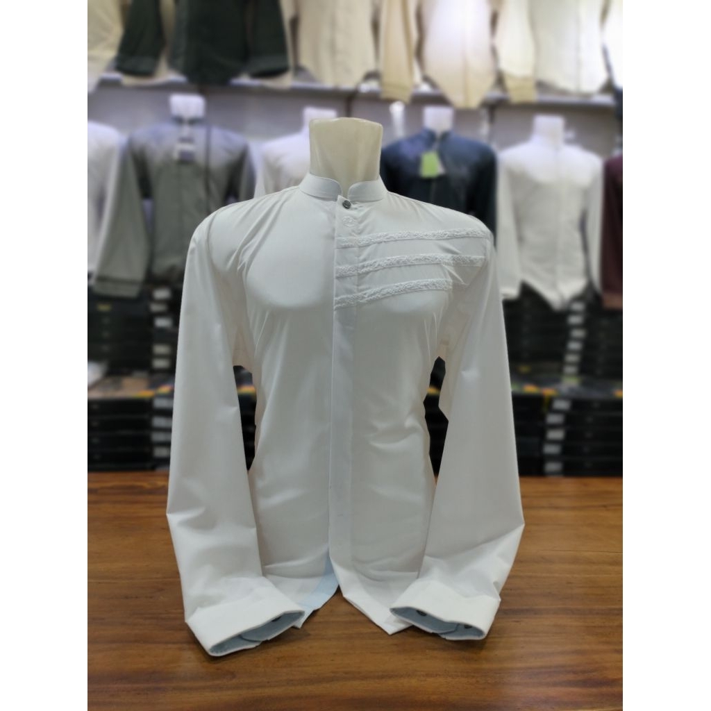 baju Koko almia terbaru/Koko almia creative 100% almia original