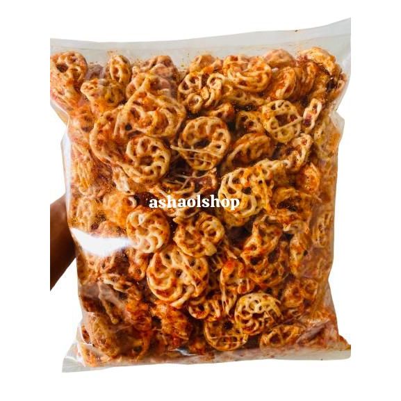 

kerupuk rafael/pedo 1kg pedas daun jeruk