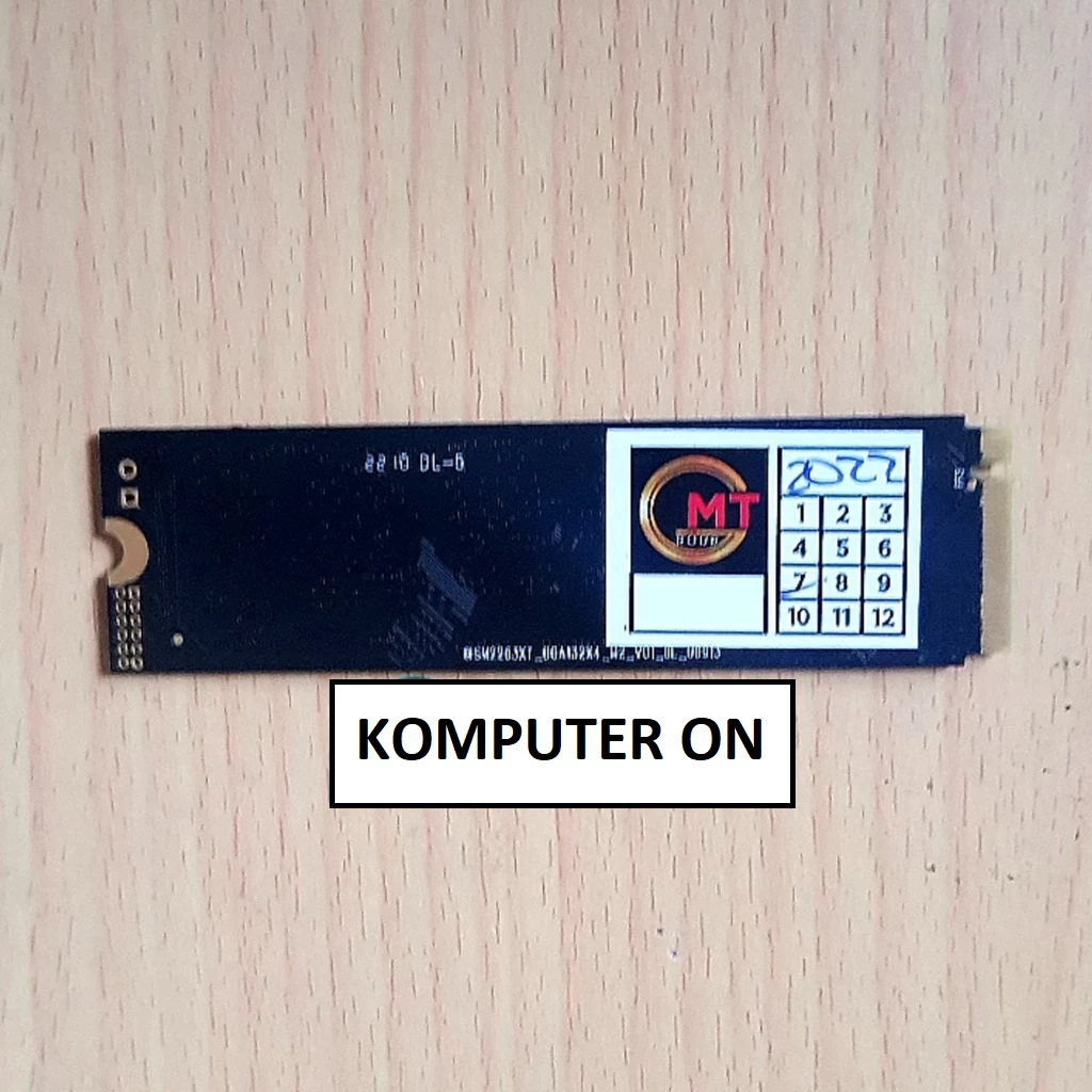 SSD M.2 NVME 128Gb RX7 1 Paret Panjang