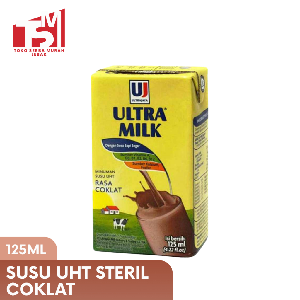 

Ultra Susu UHT Steril Coklat 125ml