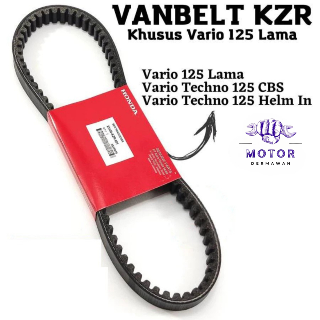 23100-KZL-931 ORIGINAL Van Belt V-Belt Honda KZL Beat Fi Scoopy fi Vario 110 Fi Spacy Fi