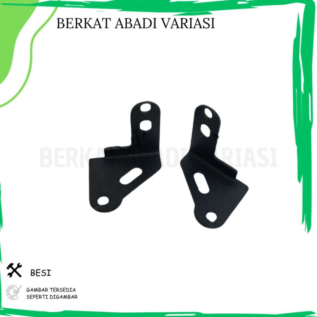 BRACKET BRAKET LAMPU TEMBAK FOGLAMP BEAT FI 2012 2013 2014 2015 BREKET LAMPU TEMBAK L V3 BREKET LAMP
