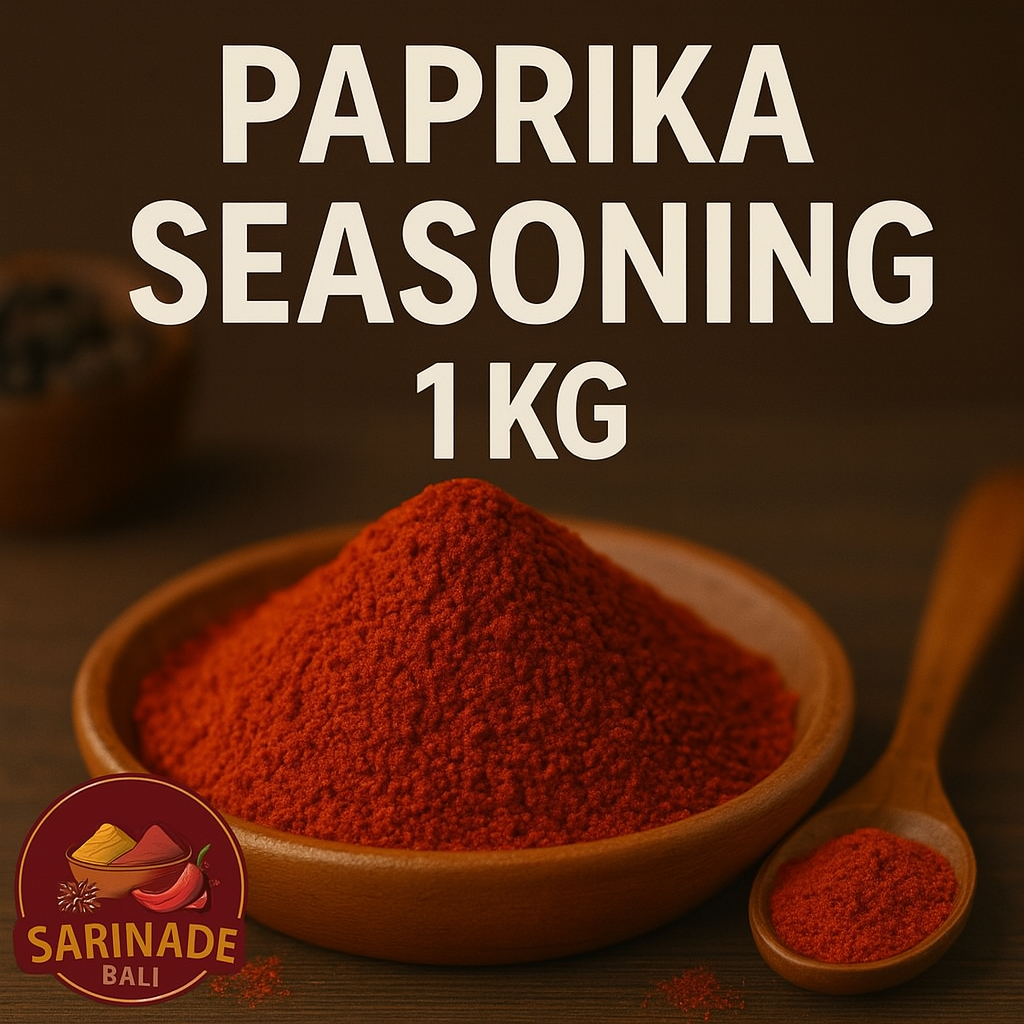 

Paprika Seasoning 1Kg Kiloan Bumbu Tabur Paprika Merah Rasa Gurih Pedas Premium