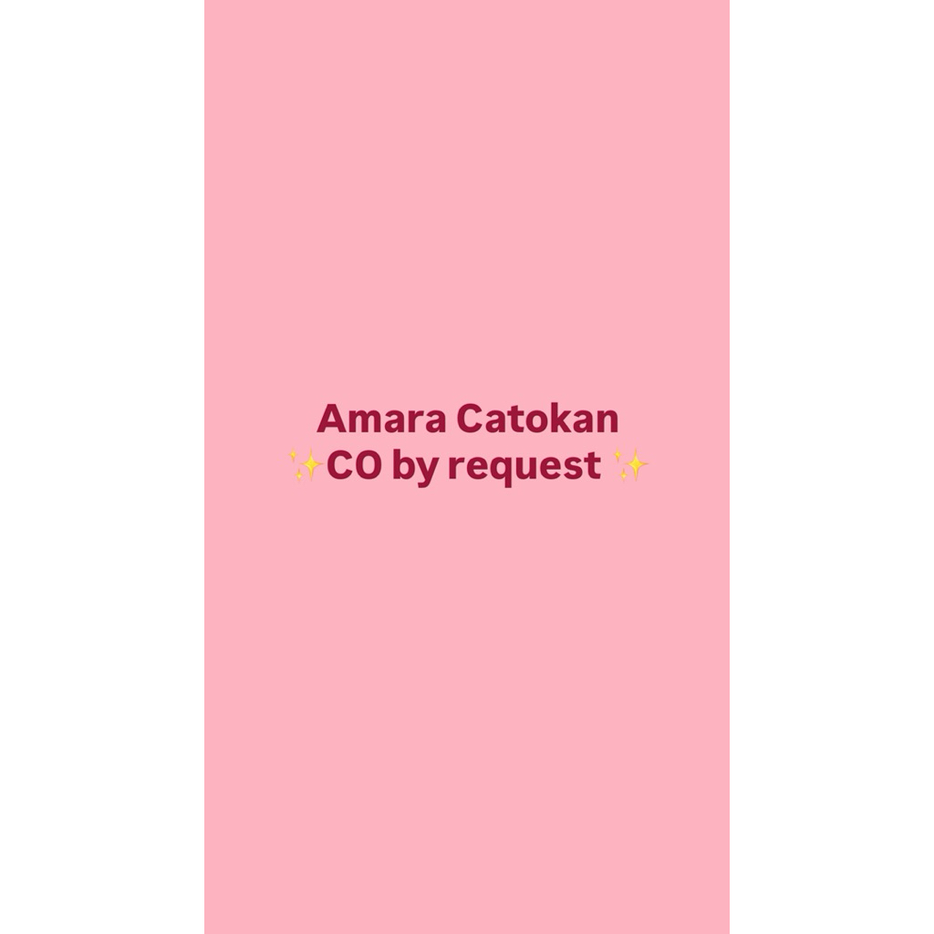 Preloved Amara Catokan