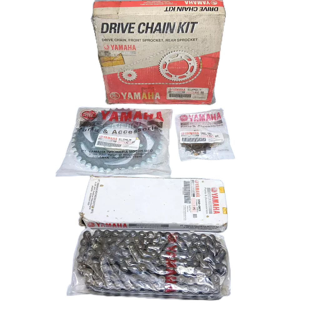 [3C1-W001A-10] GEAR / GIR SET PAKET VIXION NEW NVA NVL / LAMA OLD - JUPITER MX KING 150 3C1 ORIGINAL