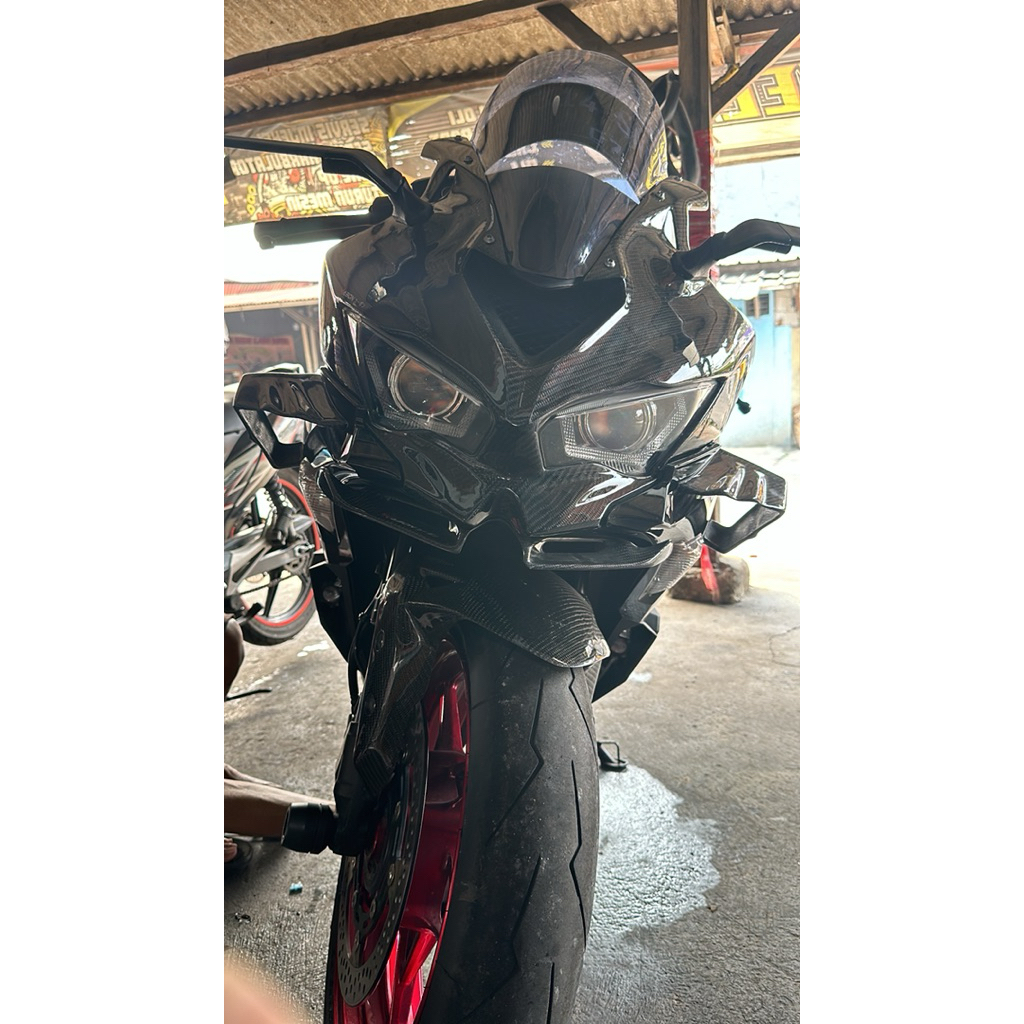 winglet samping kabon zx25r