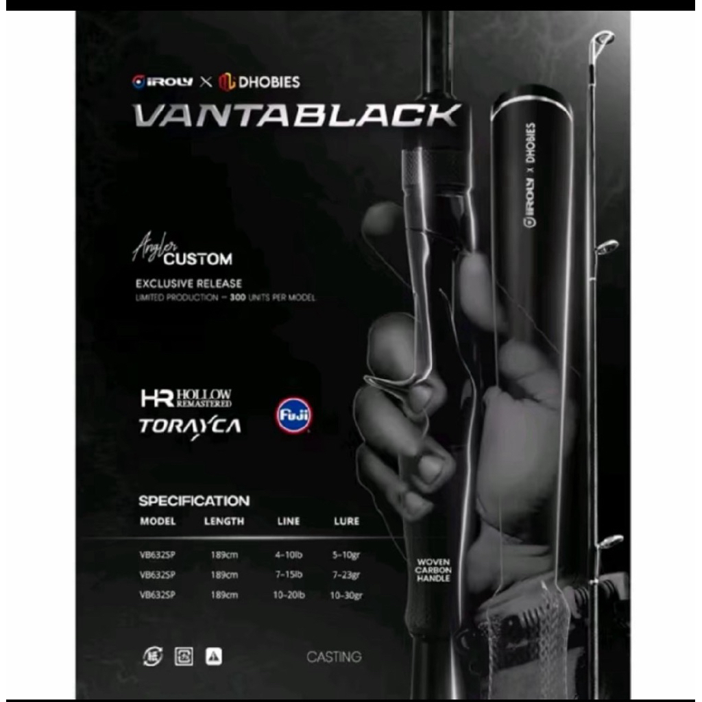 ROD IROLY VANTABLACK LIMITED EDITION