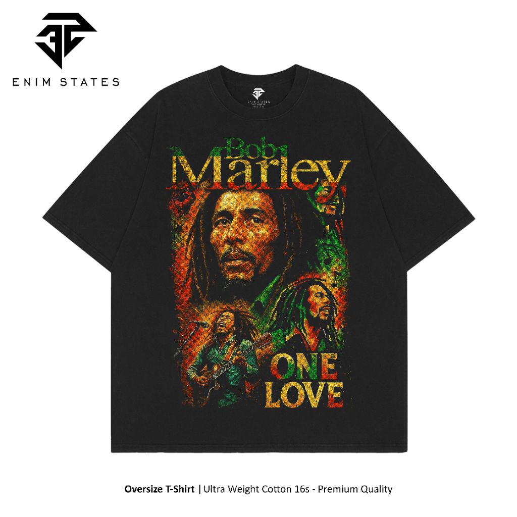 [ OVERSIZE ] Bob Marley - One Love Vintage Oversize T-shirt