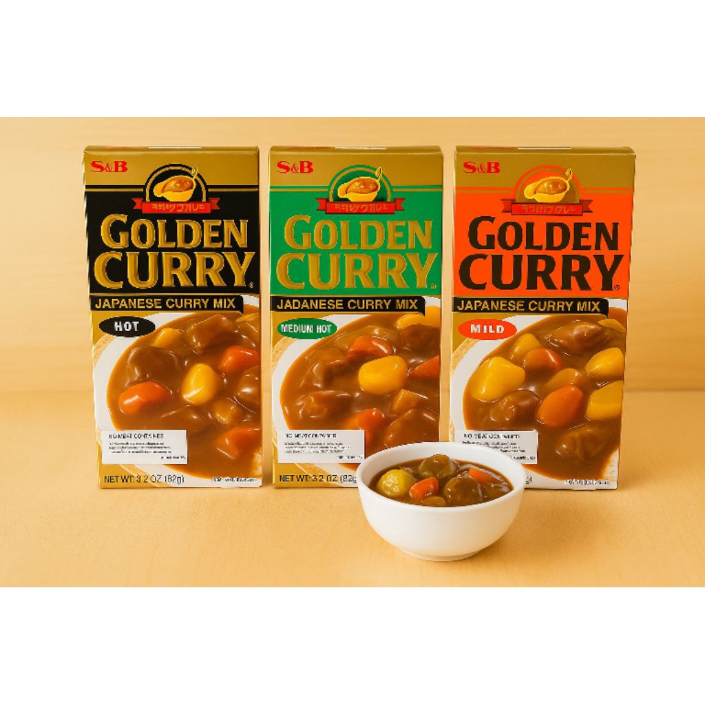 

Golden curry japanese curry mix 92gr
