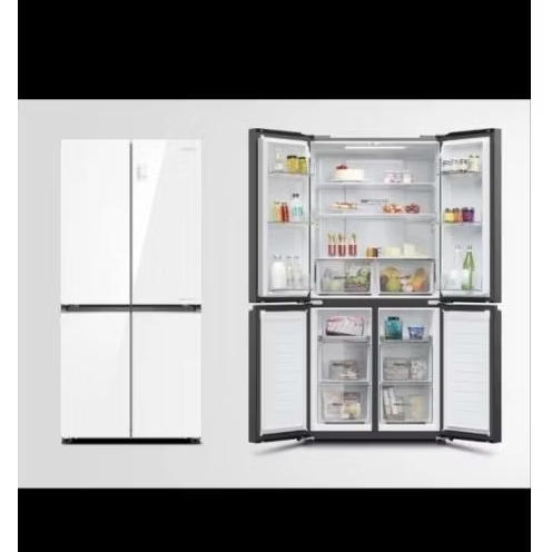 KULKAS AQUA 4 PINTU AQR-TTD546RBG(BK)