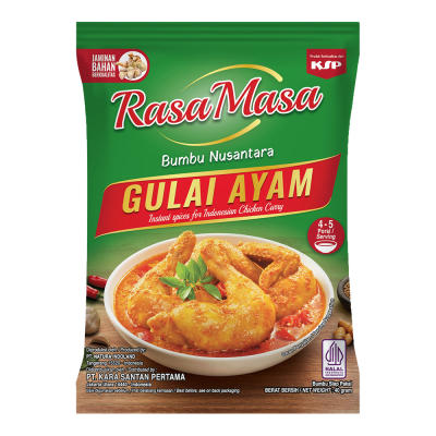 

Rasa Masa Bumbu Masak Instan Nusantara Gulai Ayam 40 g