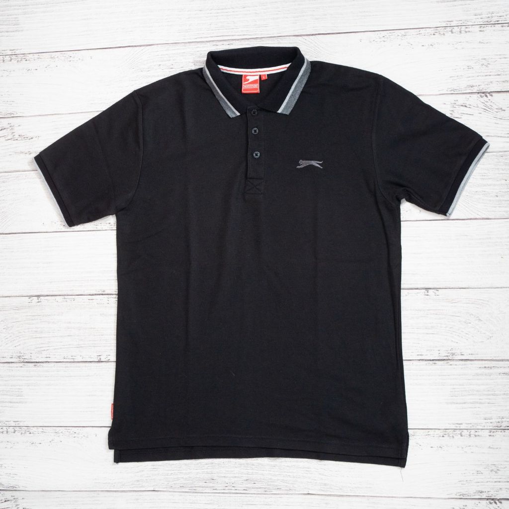 Polo Shirt SLAZENGER Black