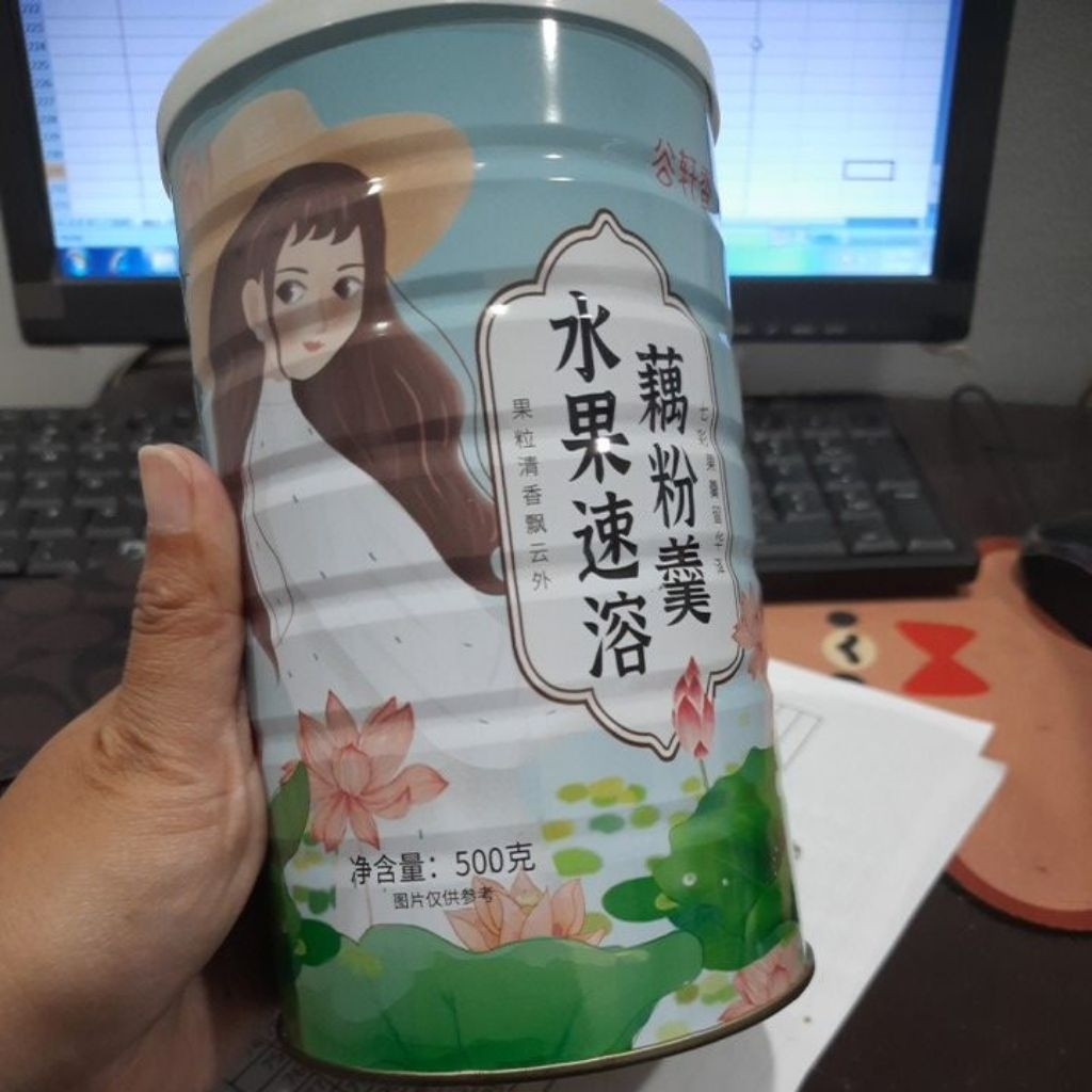 

Bubur akar teratai buah