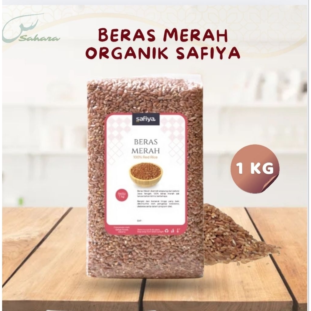 

Beras Merah Organik Safiya 1 Kg