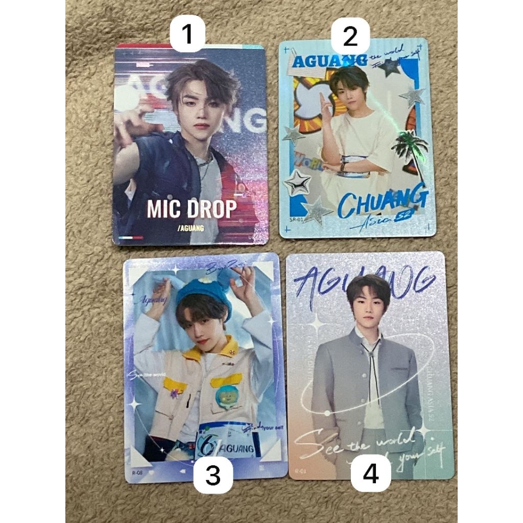 CHUANG ASIA S2 PC AGUANG COLLECTIBLE VANCARDS